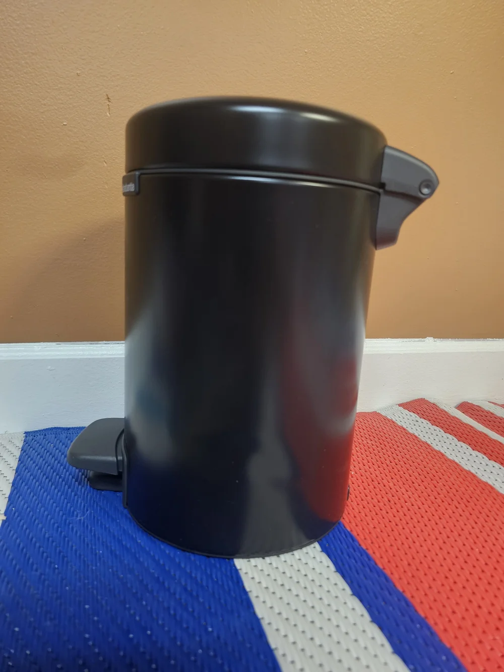 Brabantia NewIcon 3L Pedal Trash Can - Matt Black (Brand New)